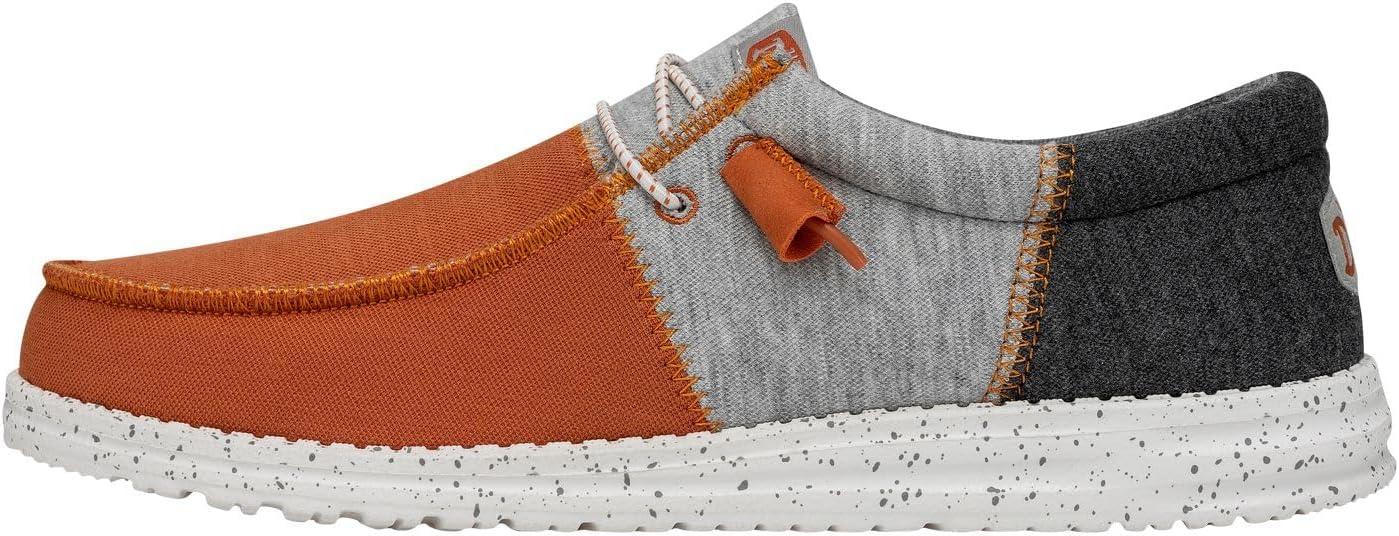 

Мужские лоферы Hey Dude Wally Sox триколор Heydude, оранжевый