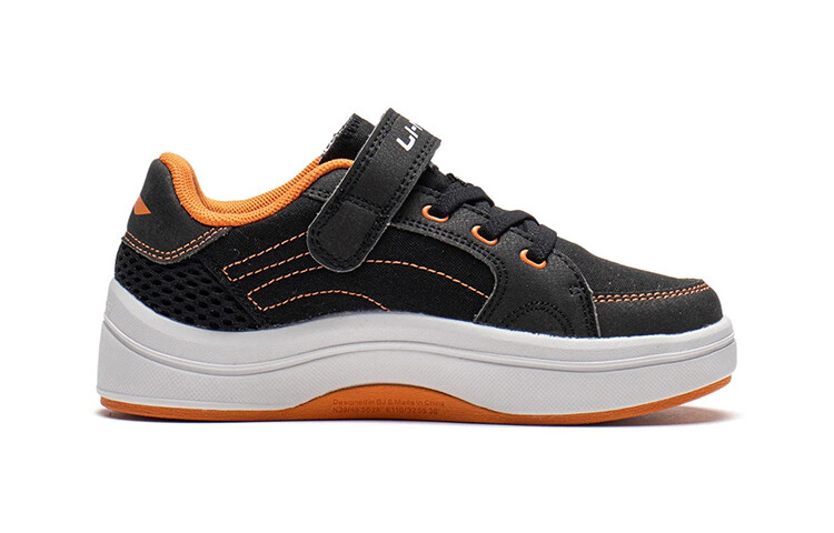 Disney X LiNing X Disney Детские кроссовки для скейтбординга PS Low-top черного цвета Lining Young — фото 2