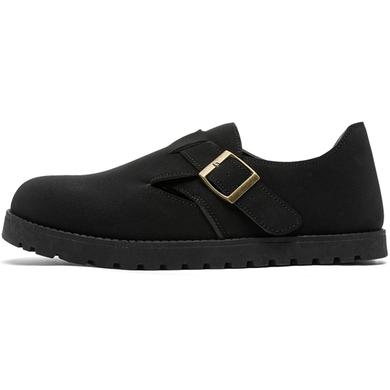 

JKEM Амортизирующие кроссовки мужские низкие повседневные с противоскользящими и износостойкими свойствами черные, цвет Black