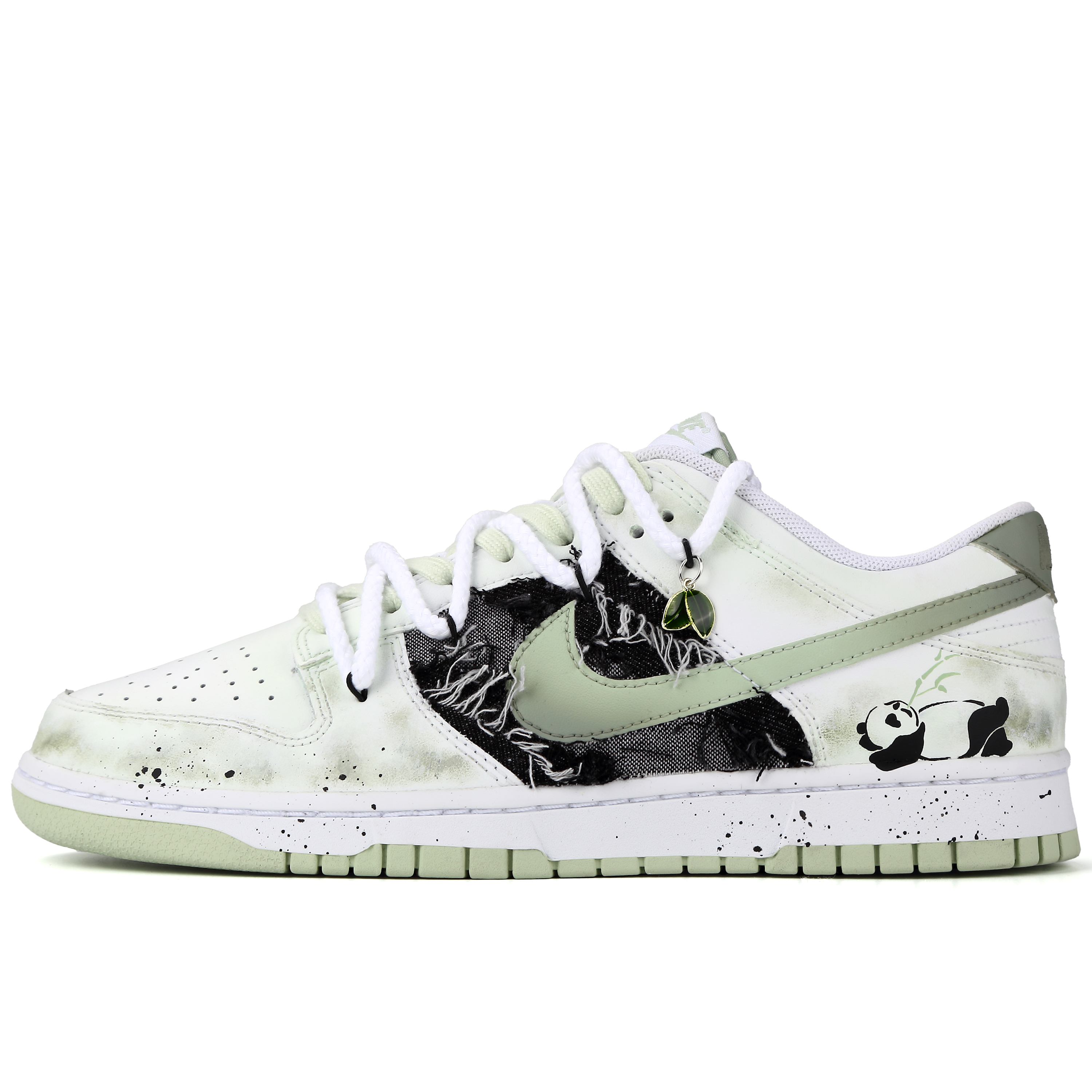 

Кроссовки Nike Dunk Skateboarding Shoes Men Low-top, зеленый