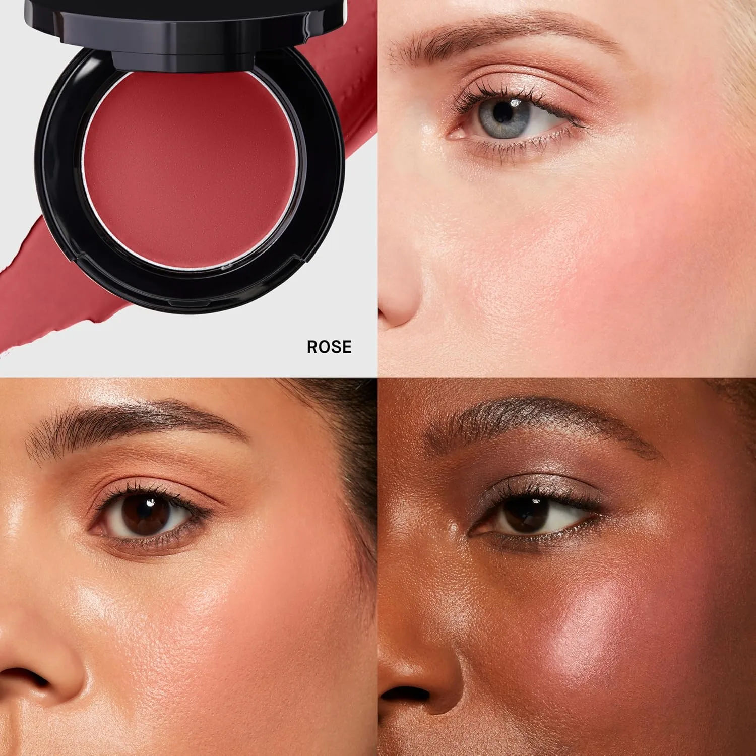 Кремовые румяна Bobbi Brown для губ и щек | Для естественного, сияющего румянец, 0,13 унции, 06 Rose (A warm rose) — фото 2
