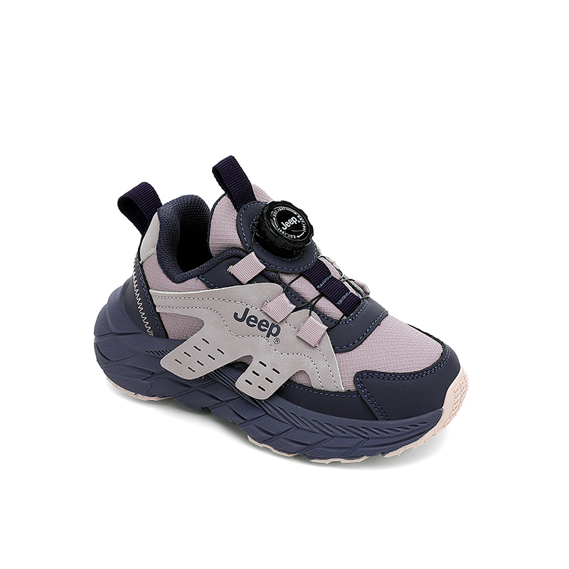 Кроссовки для баскетбола Running Collection Kids Jeep, lilac[leather upper-upgraded] — фото 3
