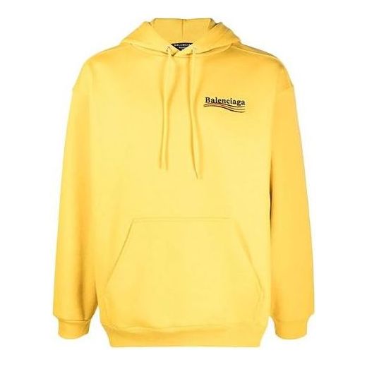 

Худи Balenciaga Political Campaign Hoodie Medium Fit 'Yellow', желтый