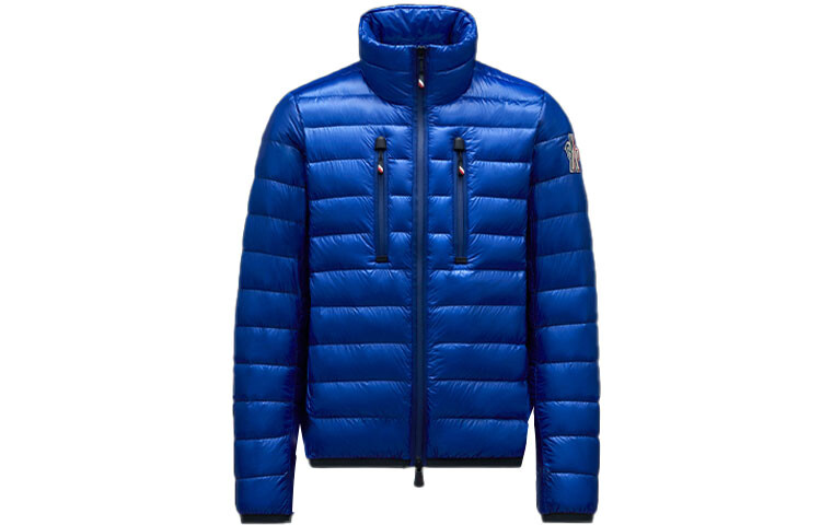 

Пуховик мужской синий Moncler