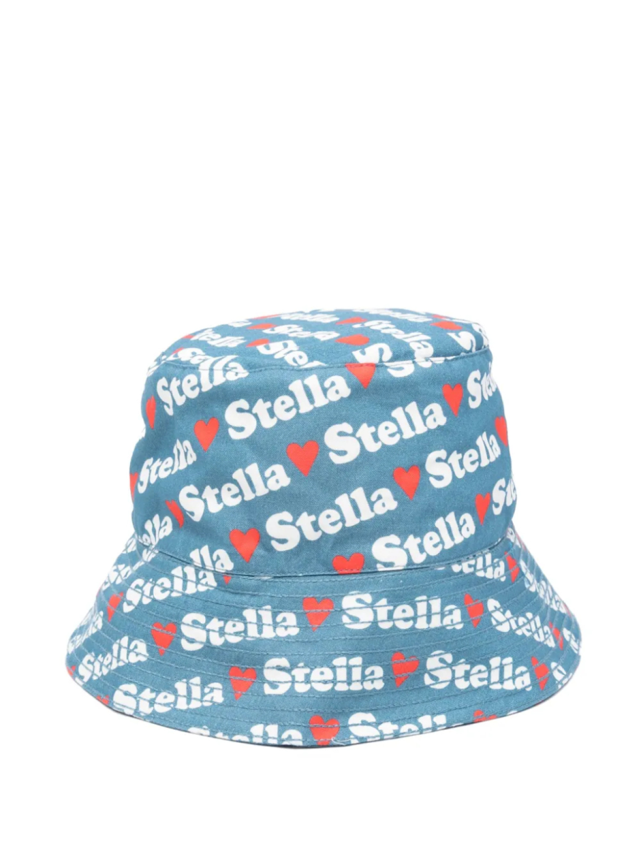 

Stella McCartney Kids панама с логотипом, синий