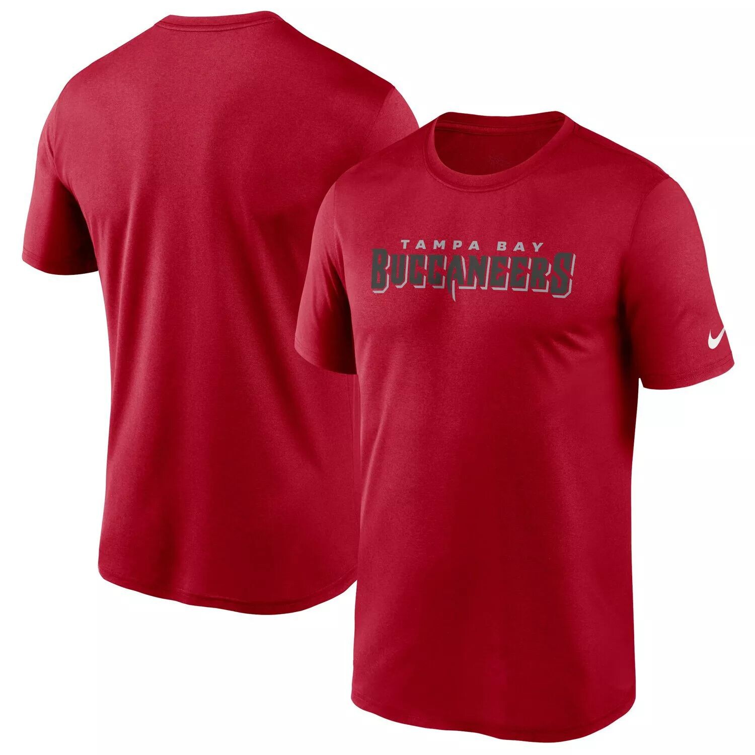 Мужская красная футболка Tampa Bay Buccaneers с надписью Legend Performance Nike