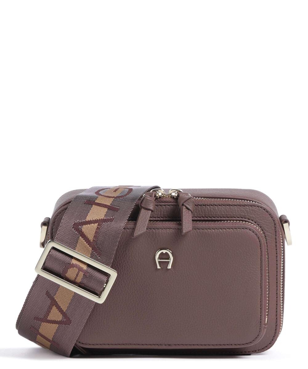 

Сумка на плечо Zita из зерненой коровьей кожи Aigner, коричневый