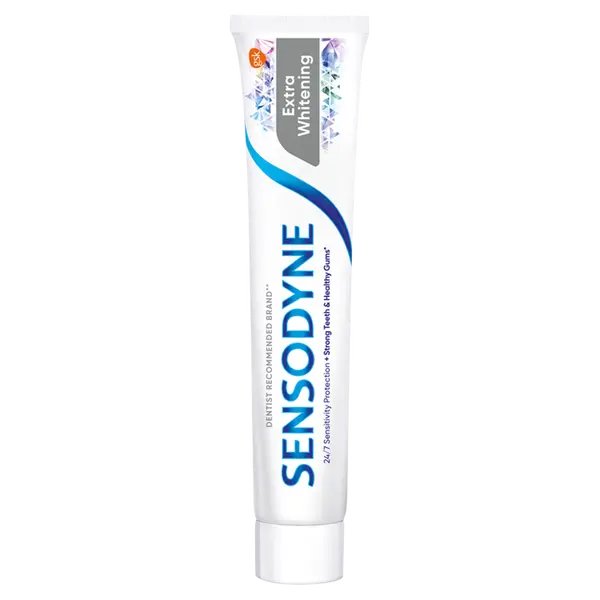 Освежающая, отбеливающая, противокариесная зубная паста, 75 мл Sensodyne Whitening — фото 2