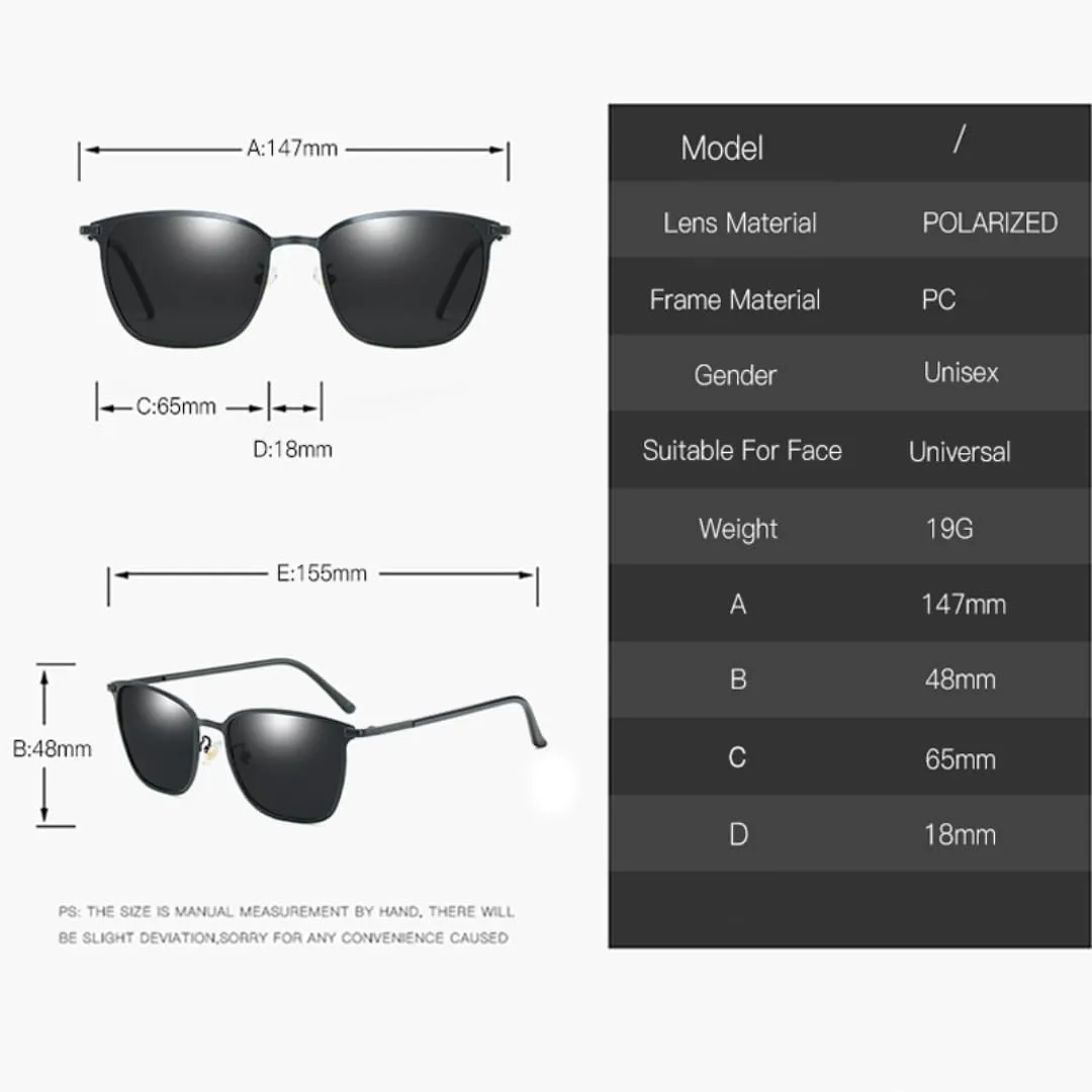 

Поляризованные солнцезащитные очки для мужчин, роскошные металлические солнцезащитные очки в винтажном стиле с защитой от УФ-излучения UV400 TOIPASTN, Jy8204-c1