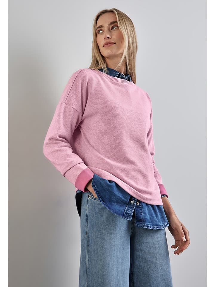 

Пуловер Street One Pullover, розовый