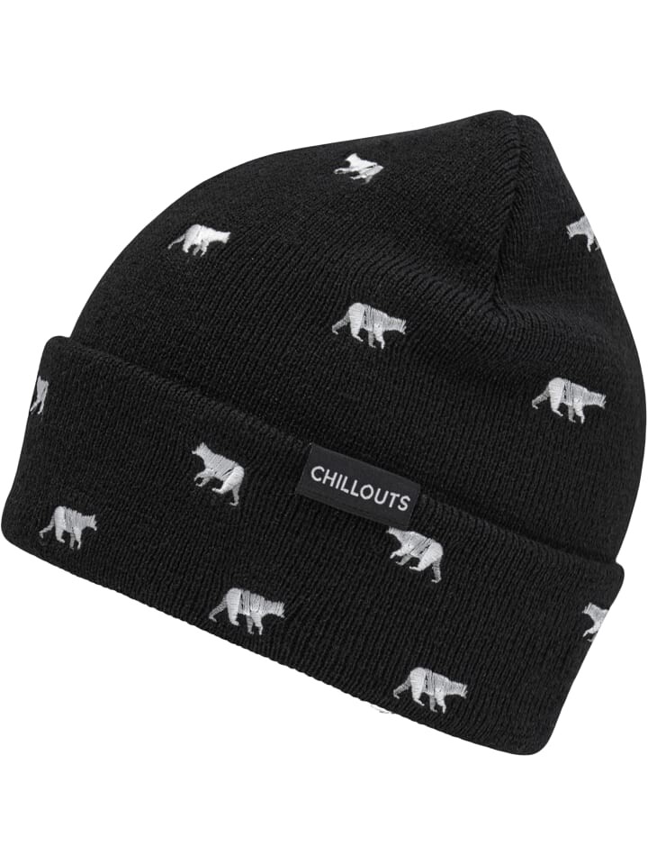 

Шапка Chillouts Headwear Mütze Polar Bear, черный
