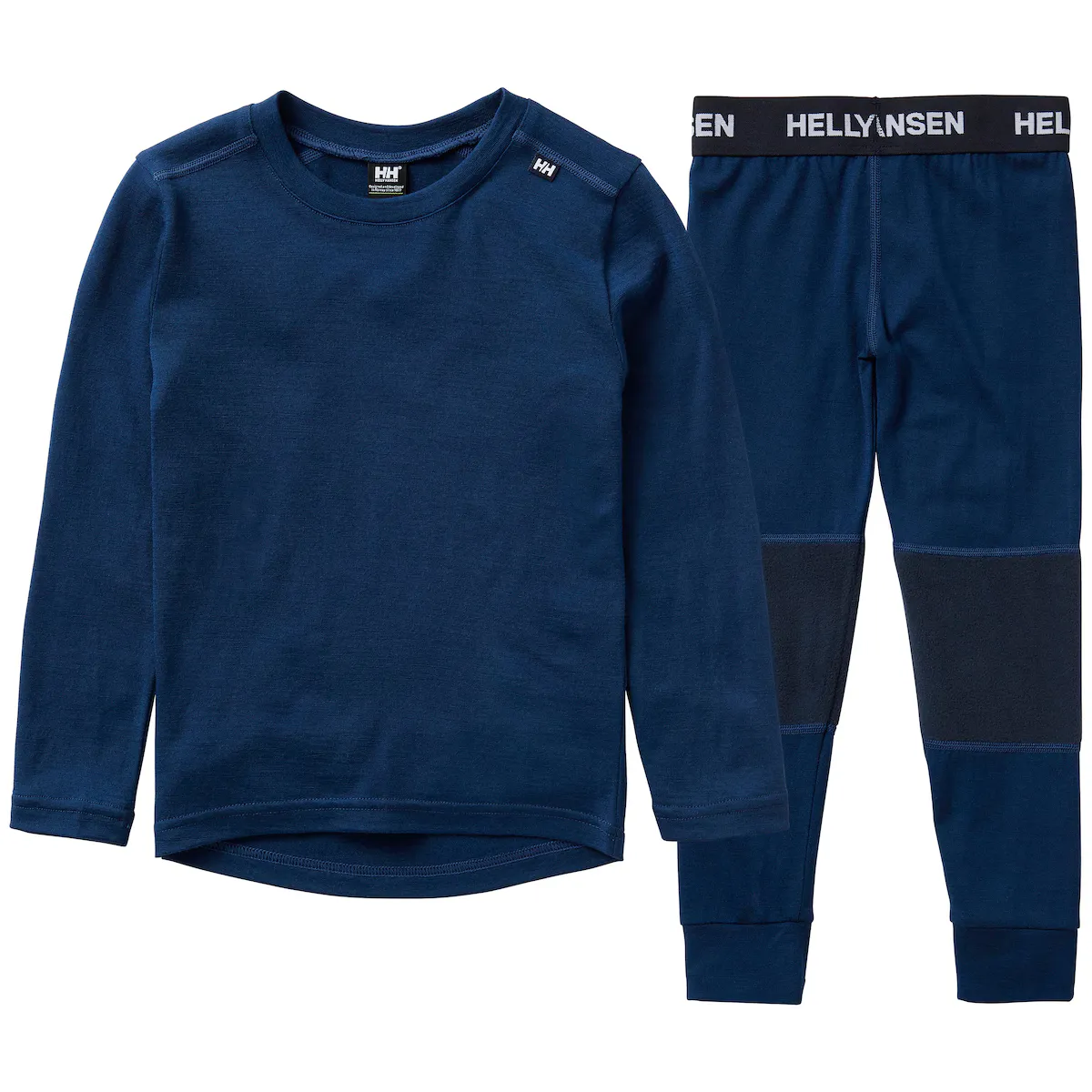 

Детский термокомплект K Merino Helly Hansen, тёмно-синий