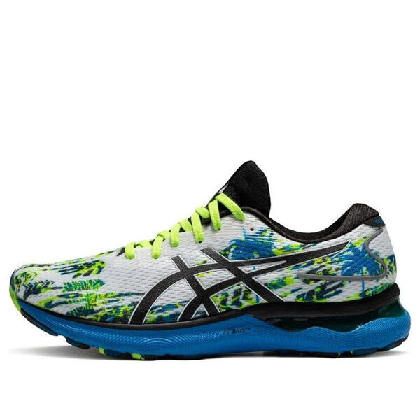 

Кроссовки гель нимбус 24 Asics, белый/синий