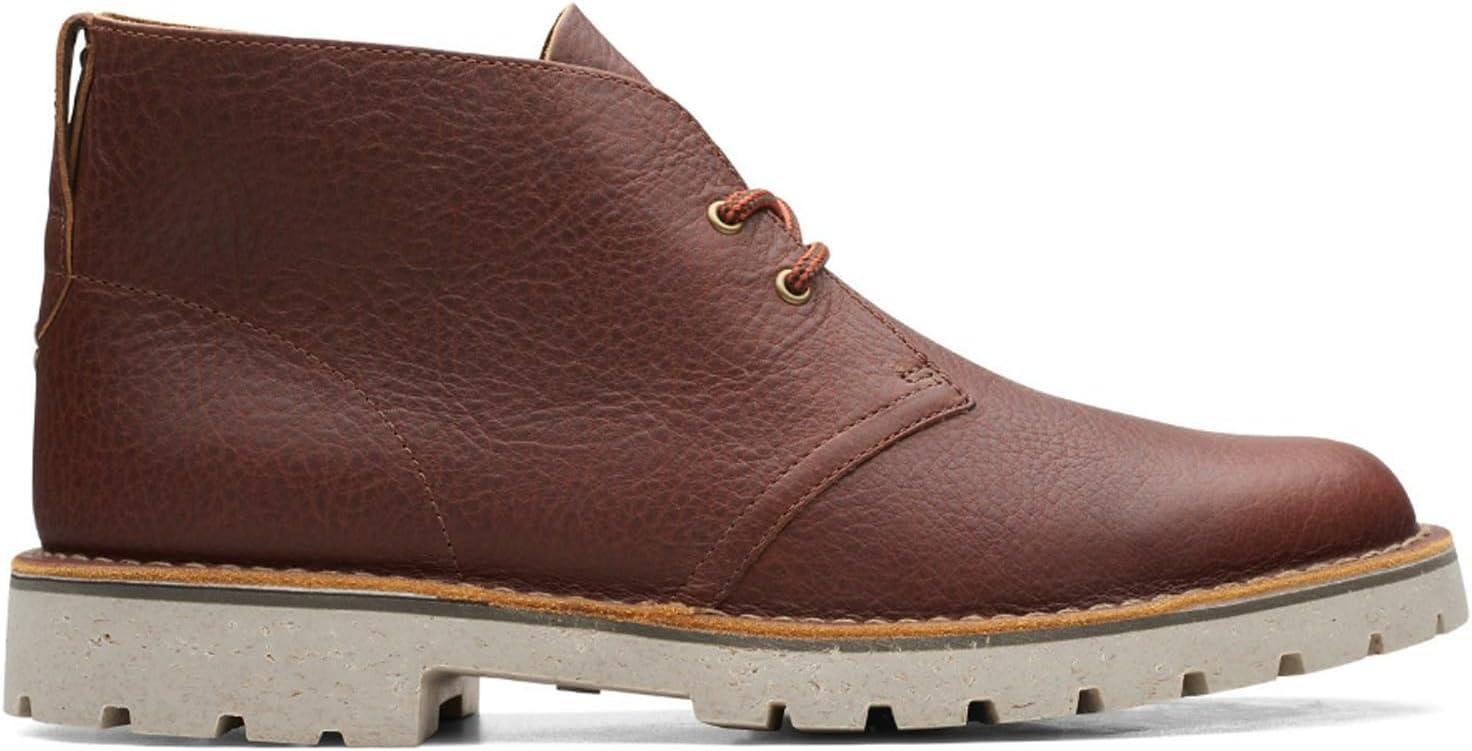 Мужские ботинки Chukka от Clarks, темно-коричневый — фото 2