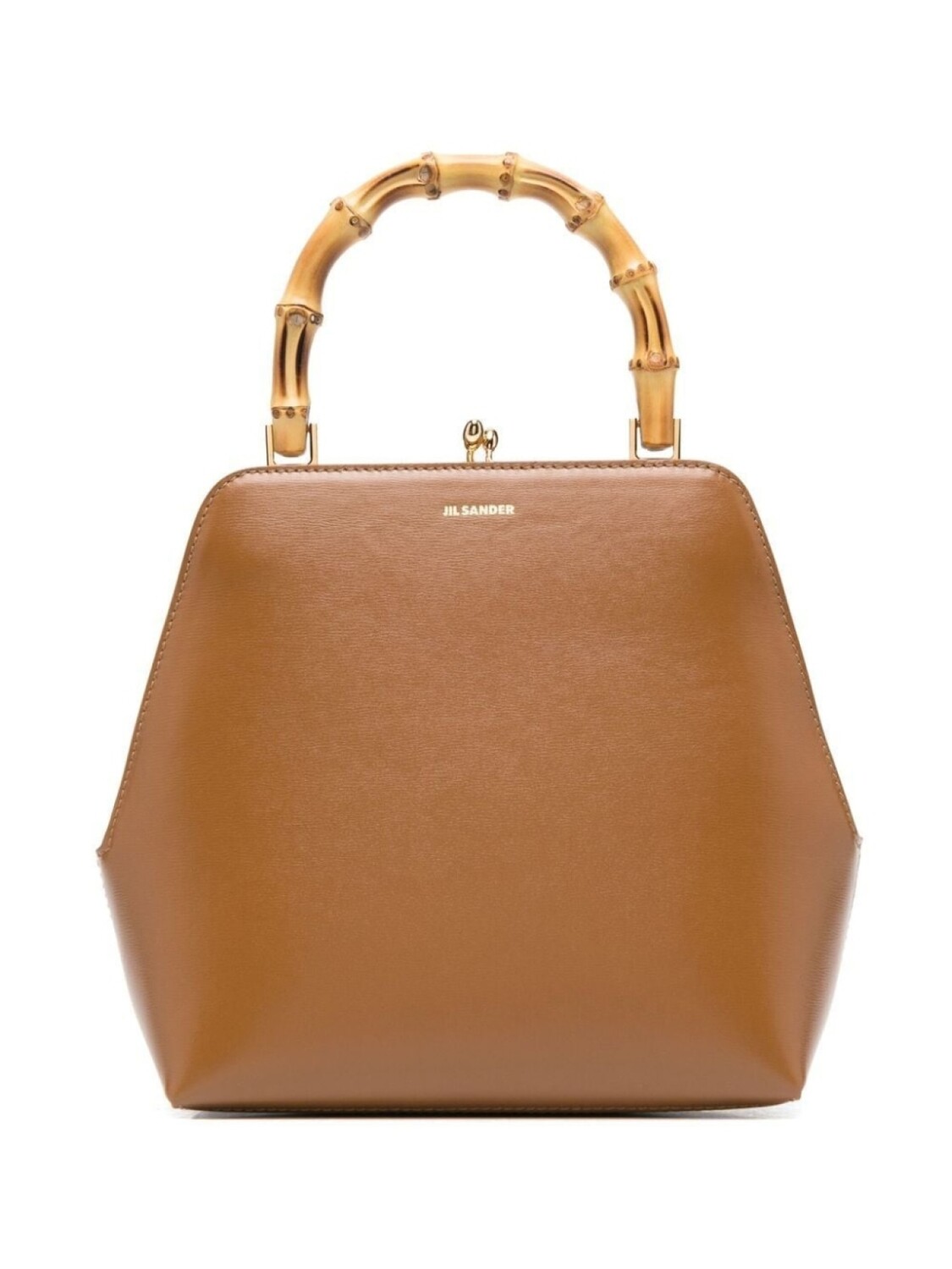 

Jil Sander goat-fur tote bag, коричневый