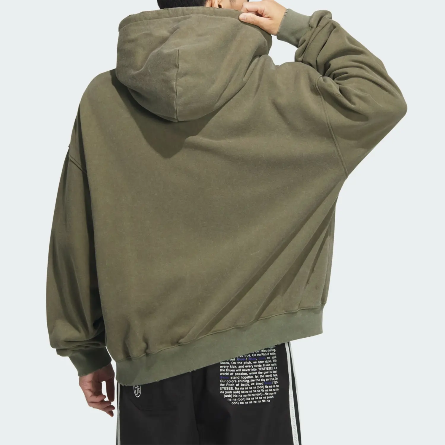 Куртка мужская WASHED Rock Olive Green Adidas Originals — фото 3