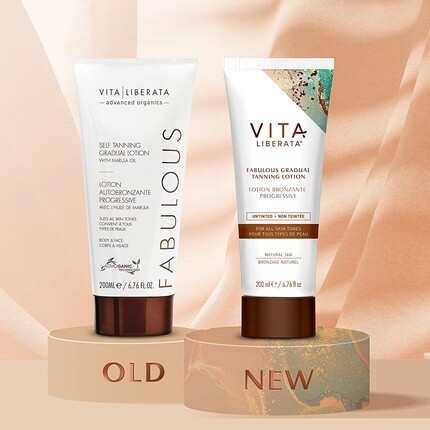 Лосьон для постепенного загара Fabulous, 200 мл, прозрачный — новая упаковка, Vita Liberata — фото 3