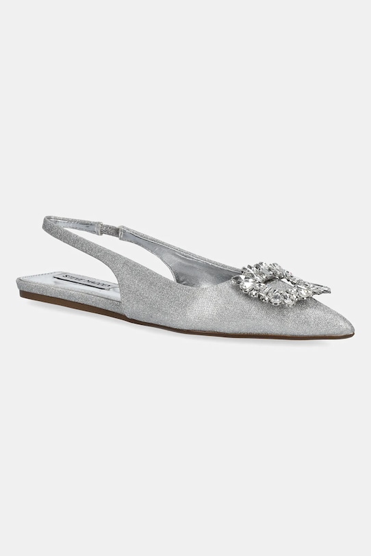 Балетки Calista Steve Madden, серебряный