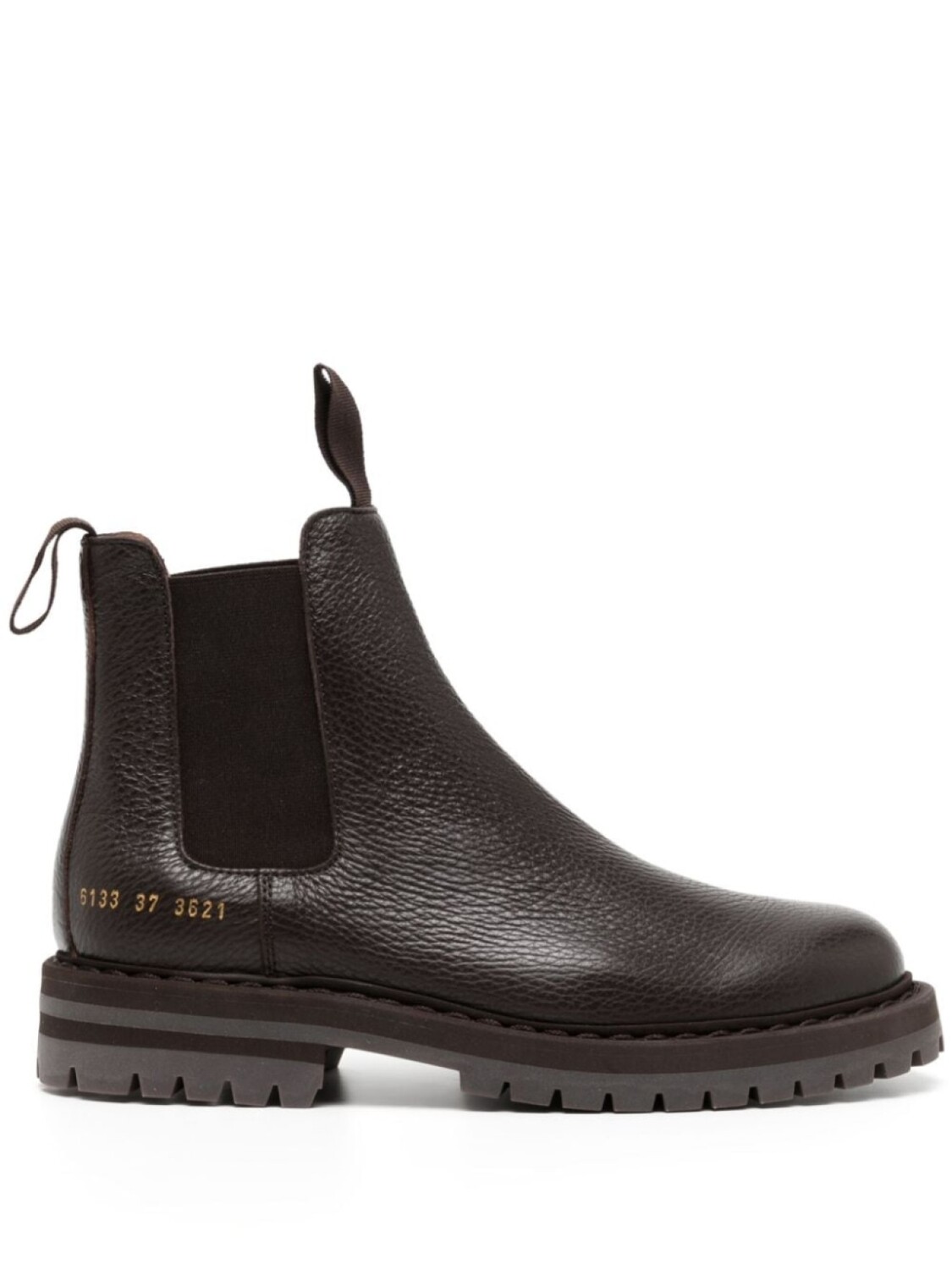 

Common Projects ботинки челси из зернистой кожи, коричневый