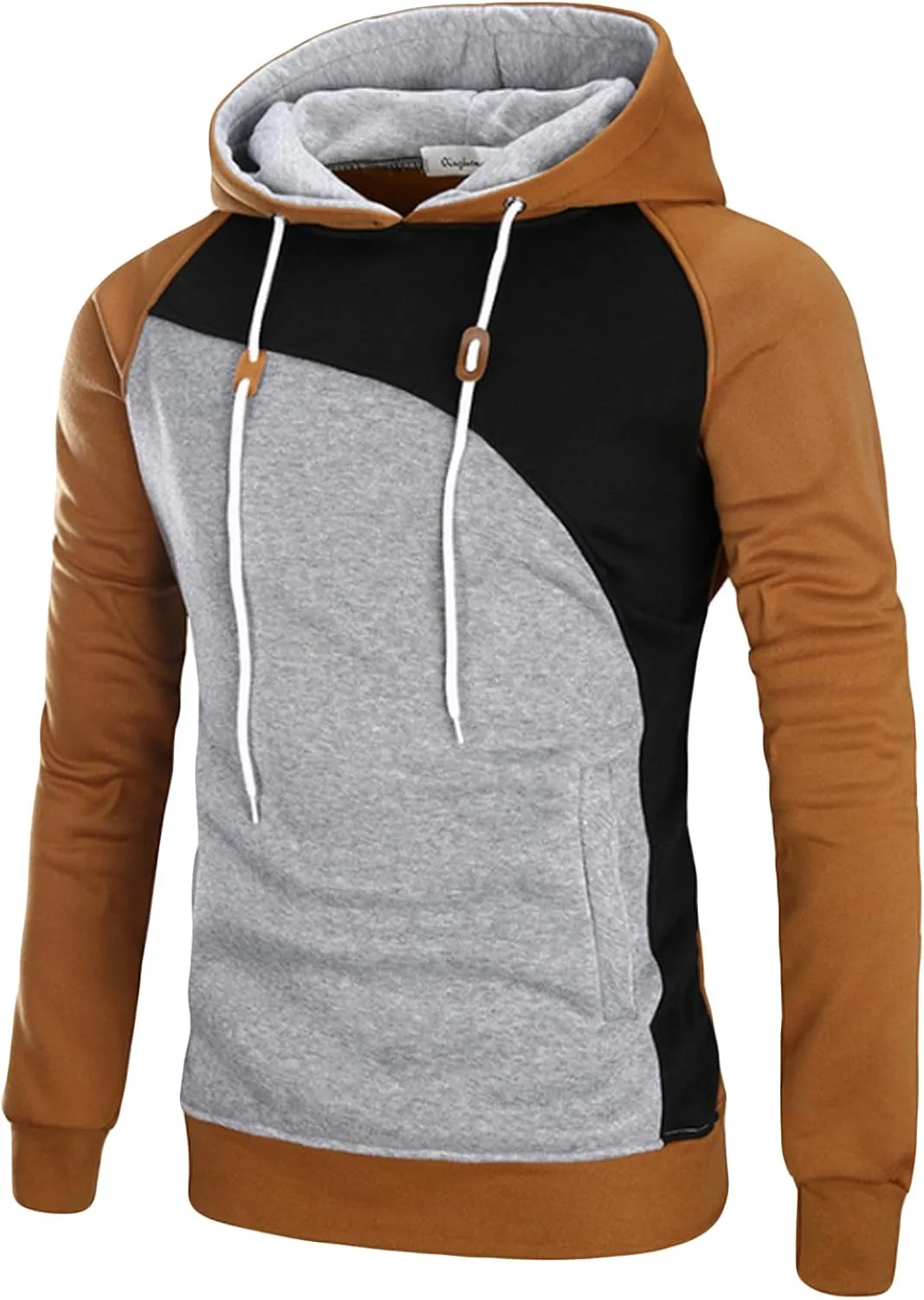 

Мужской худи с цветными блоками Legou