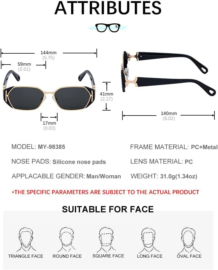 

Женские солнцезащитные очки с многоугольной оправой — изысканный европейский и американский дизайн, индивидуальный стиль для активного отдыха на природе GFYFJXJT, C7