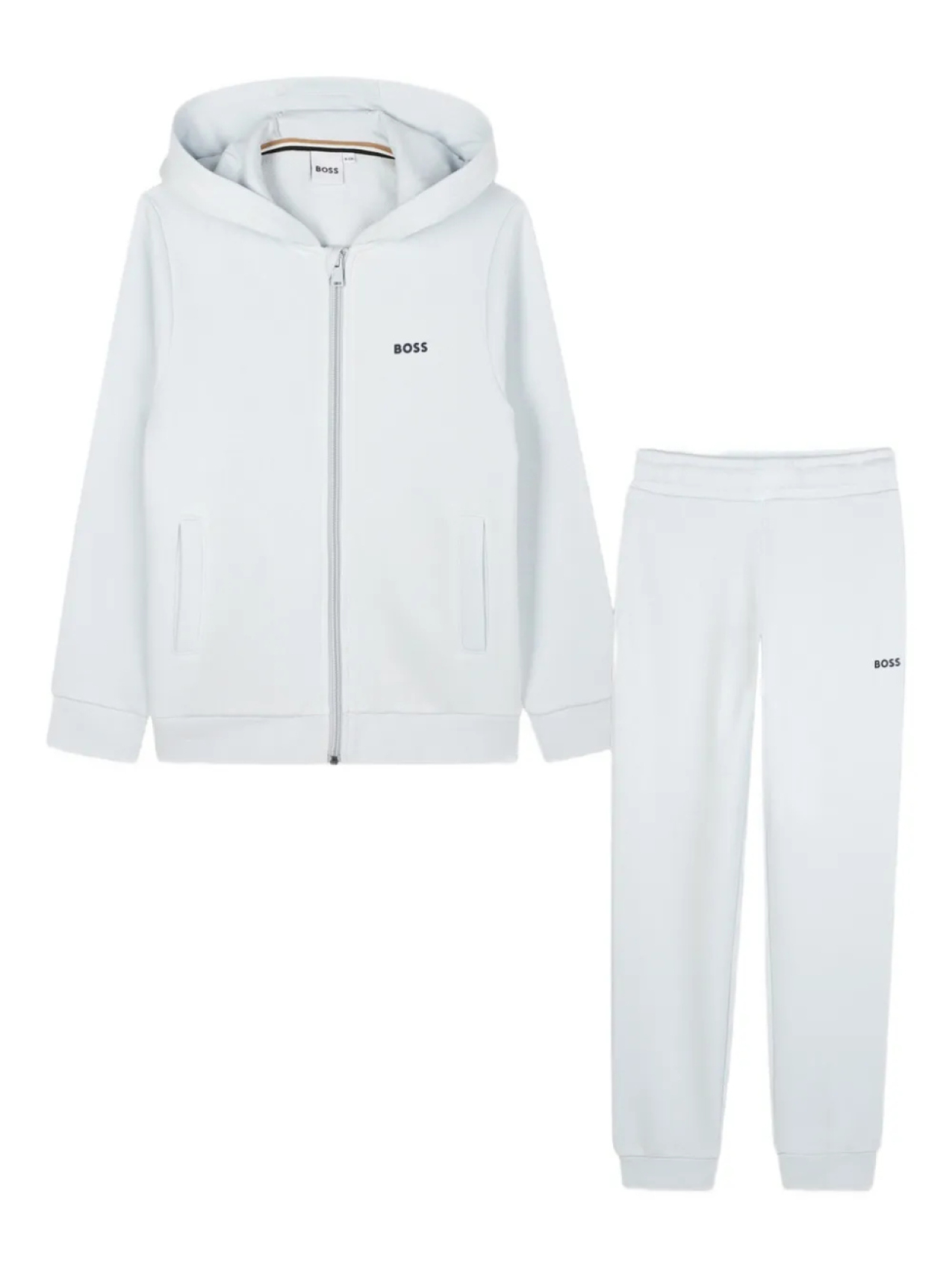 

BOSS Kidswear спортивный костюм с логотипом, синий