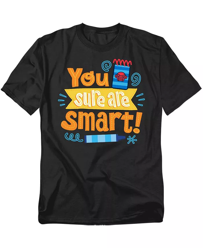 

Мужская футболка Blue's Clues & You! You Sure Are Smart Blue Clues, черный