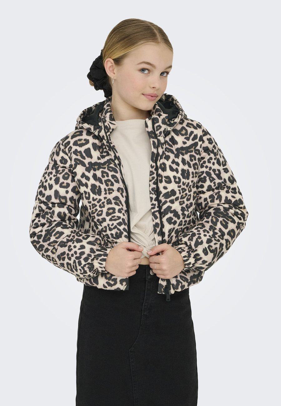 

Зимняя куртка ONLY GIRLS KOGDALIA PUFFER JACKET, Silver Mink/Beige