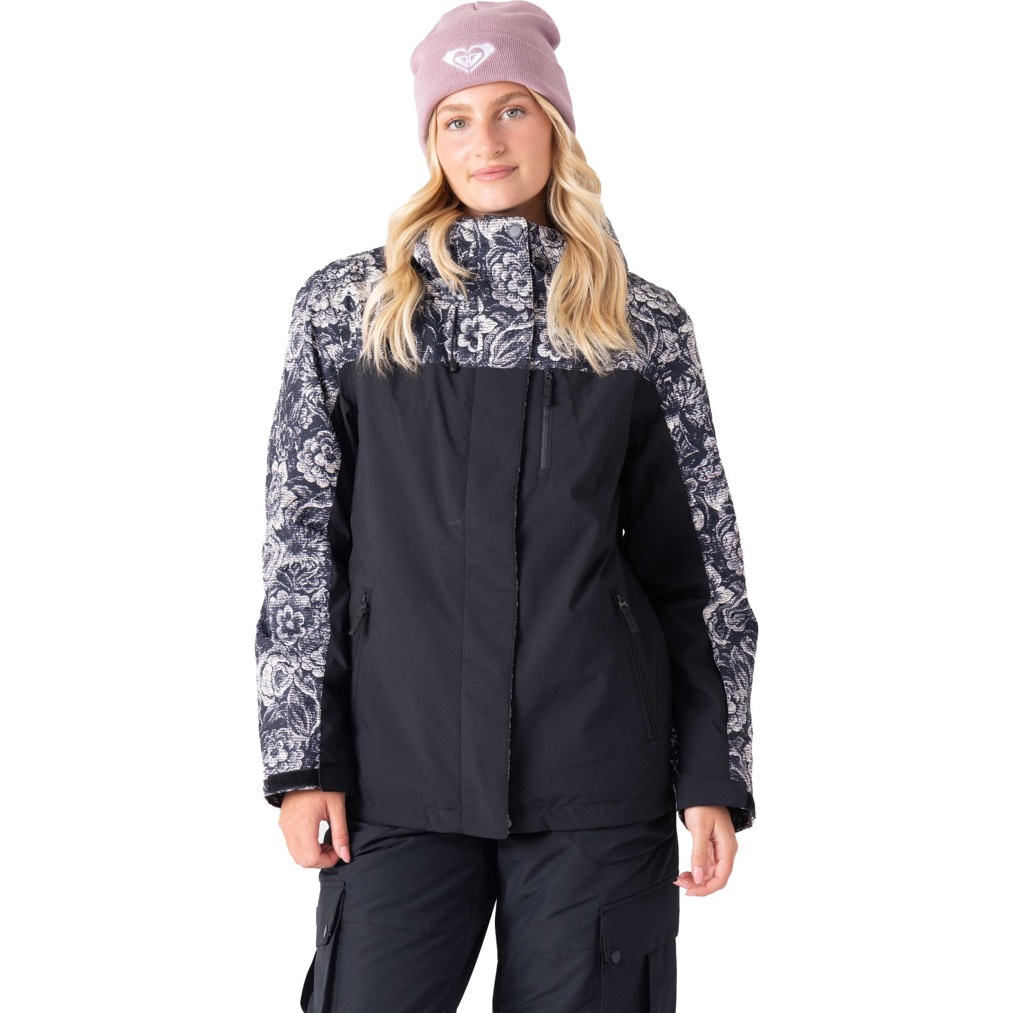 

Женская зимняя куртка Jetty Block ROXY, True Black Bandanas
