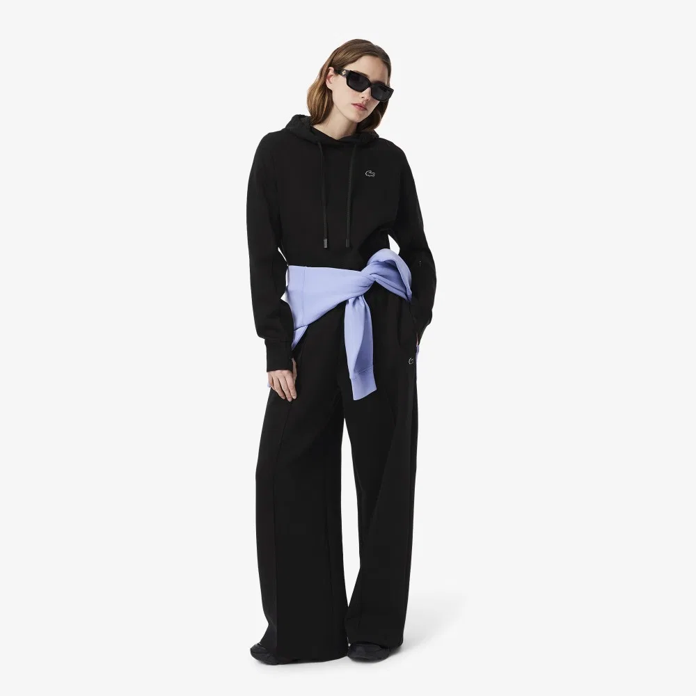 Худи Lacoste Double Face Active чёрная — фото 4