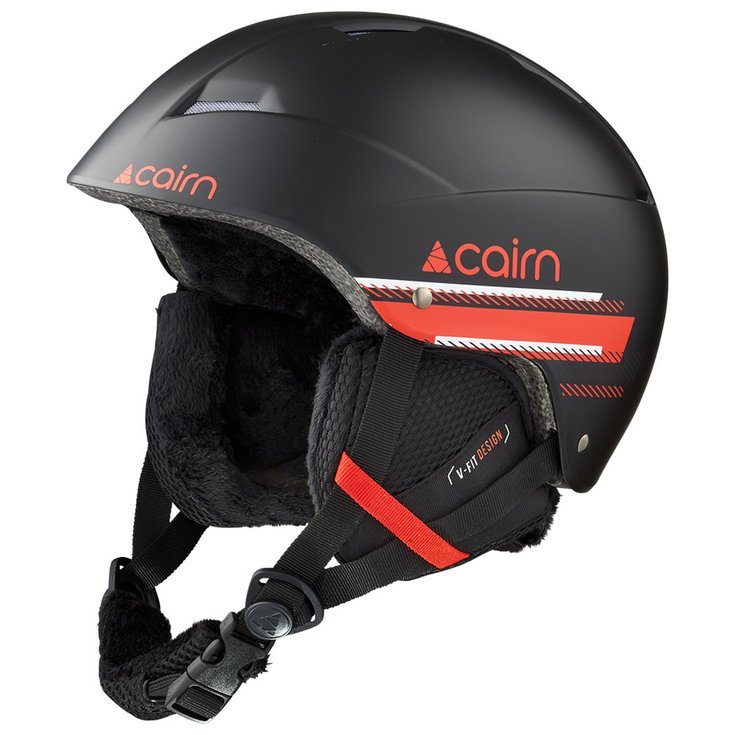 

Шлем андромед юниорский матовый черный гоночный - s Cairn