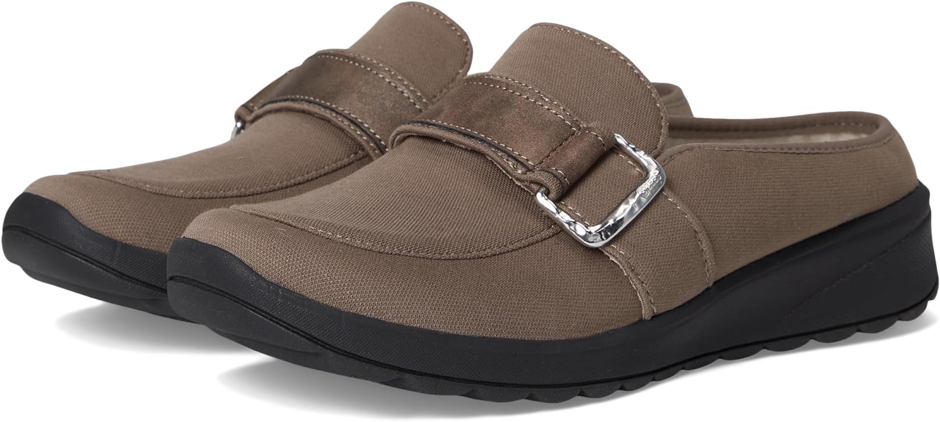 Лоферы LifeStride Women's Galleria Mule/Clog Shoes, Mocha Brown