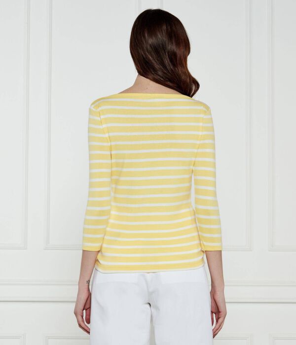 Блузка новая Коди Slim fit Tommy Hilfiger, желтый — фото 3