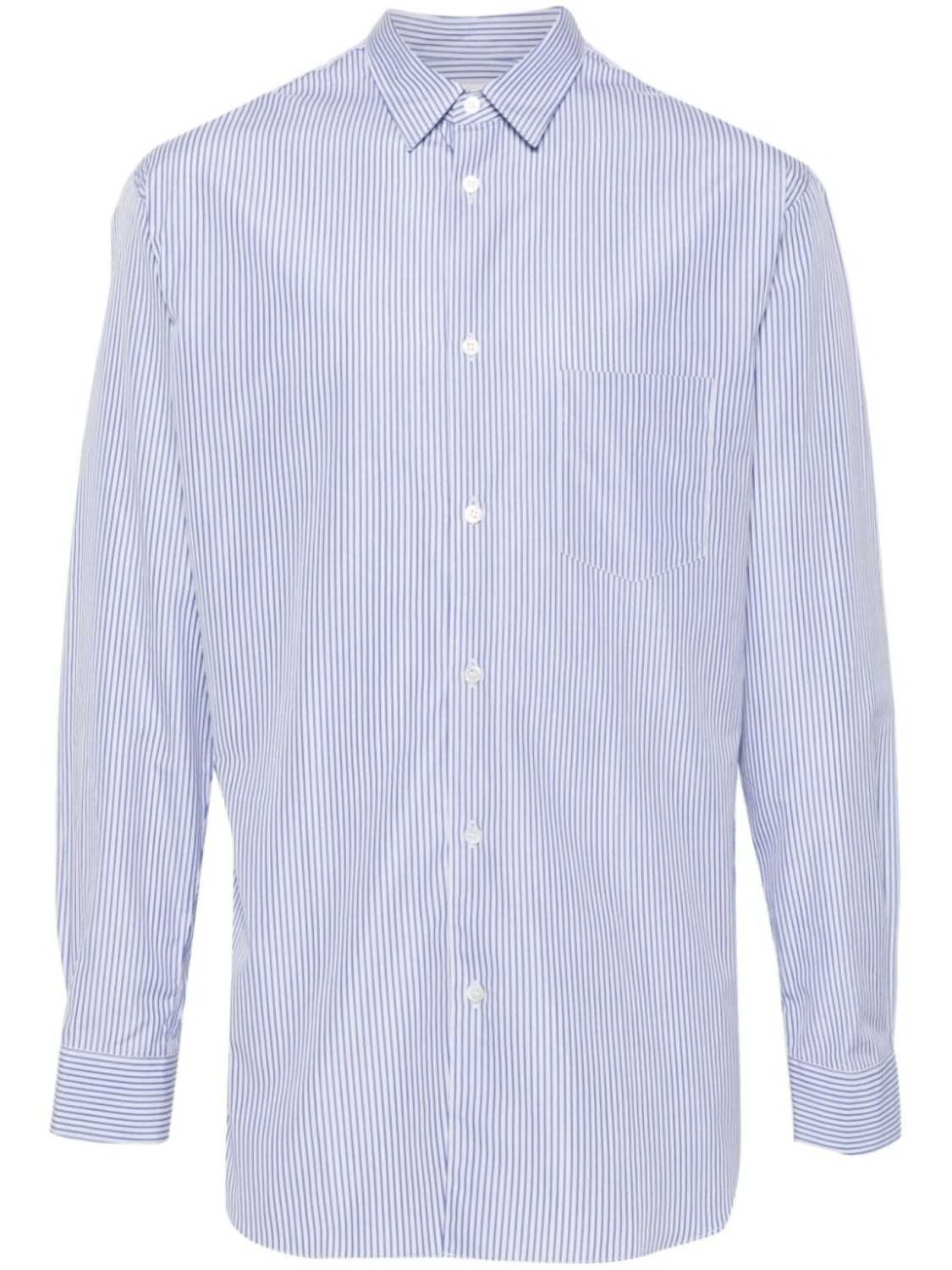 

Comme Des Garçons Shirt рубашка с нашивками, синий