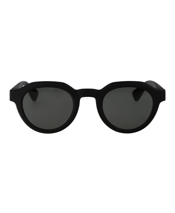 

Стильные солнцезащитные очки шлейфы для солнечных дней. Mykita, черный