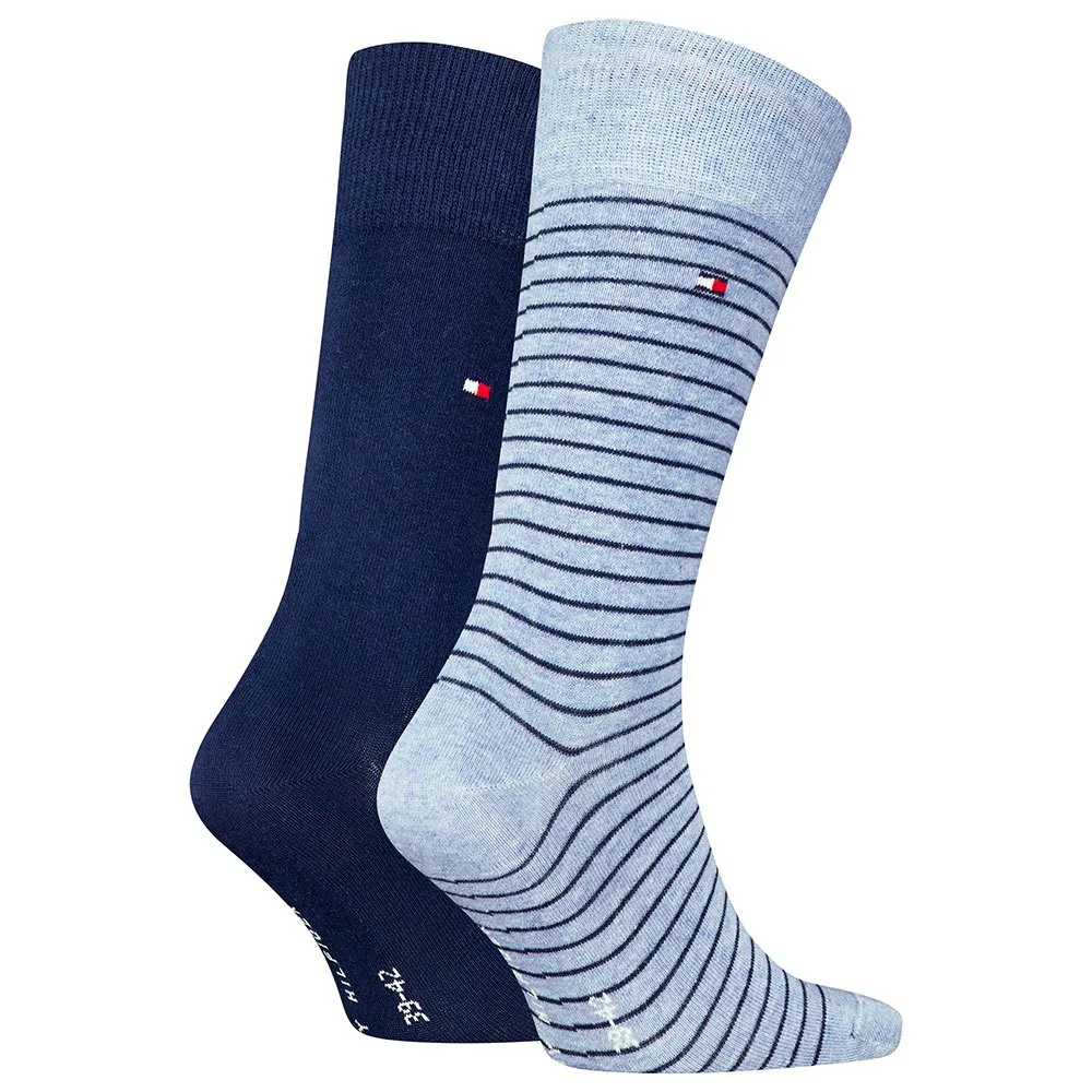 Носки Tommy Hilfiger 100001496 2 pairs, синий — фото 2