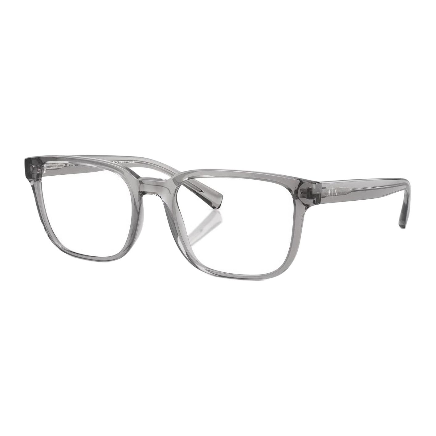 

EMPORIO ARMANI Прямоугольные очки мужские прозрачные, Transparent