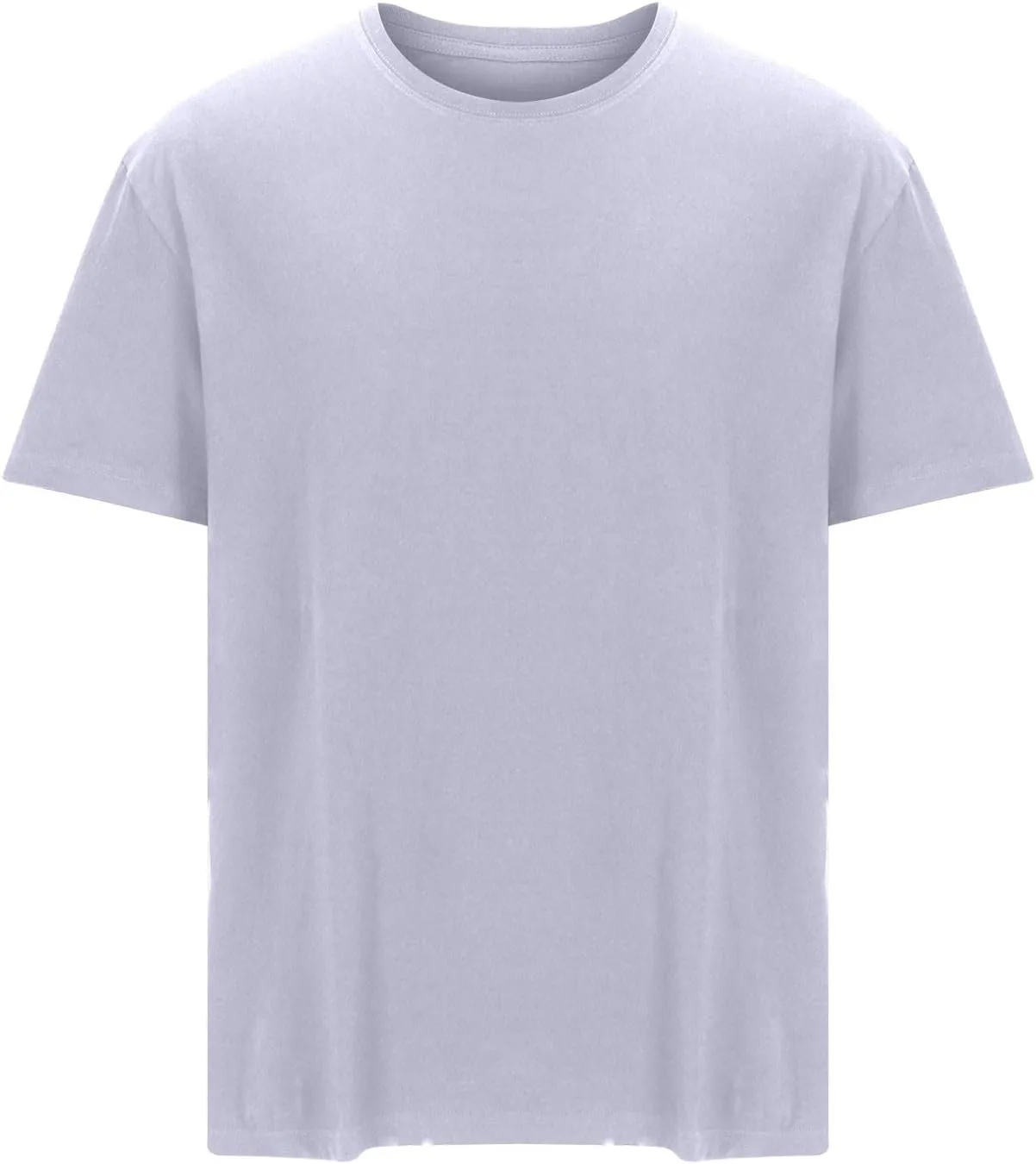 

Мужская хлопковая футболка Big and Tall с коротким рукавом, Casual Basic Tee, свободный крой, для лета, бега и активного отдыха