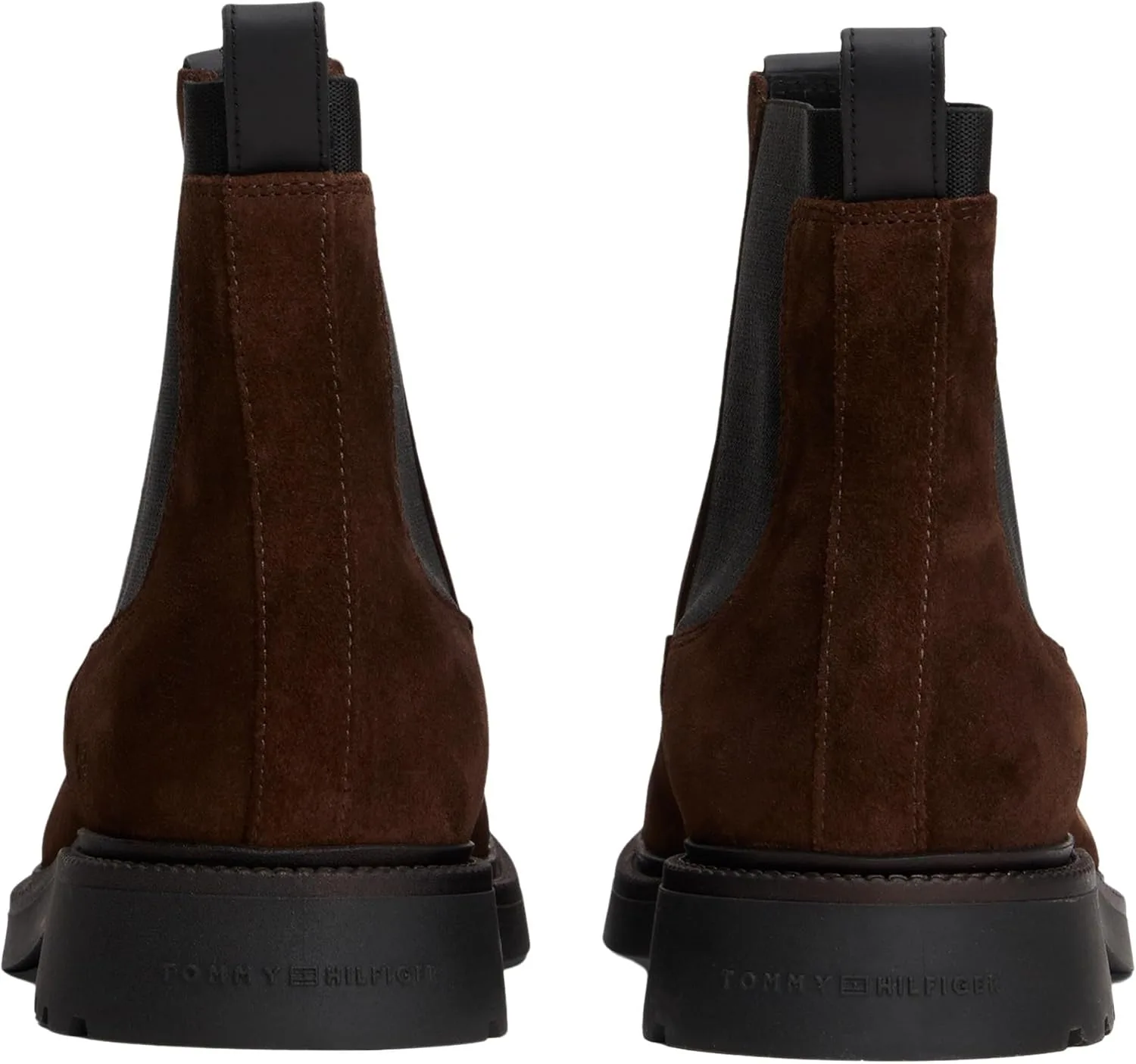 Мужские низкие ботинки Tommy Hilfiger Comfort Lwt SDE Chelsea Fm0fm05592, коричневый — фото 2