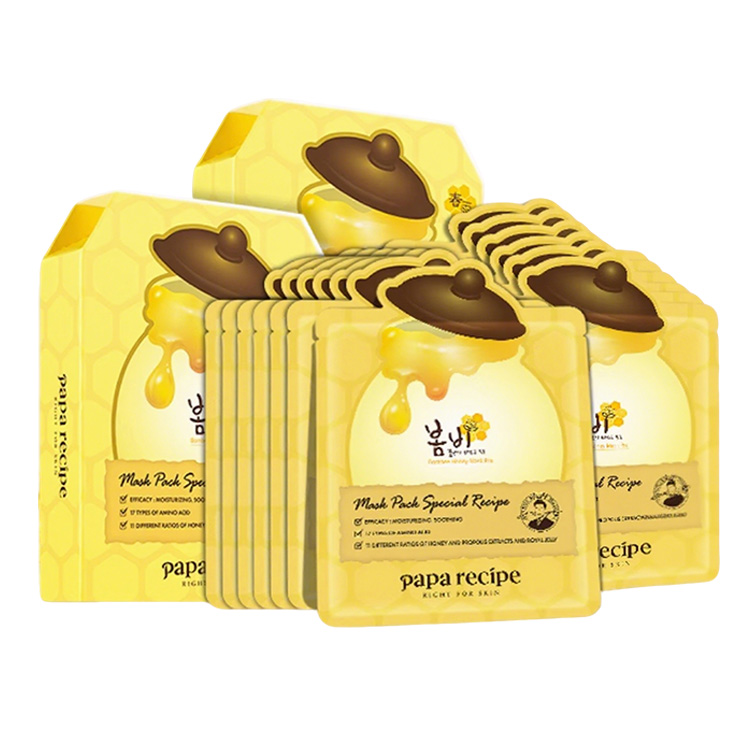 

Маска для лица Bumblebee Honey успокаивающая, увлажняющая, 10 шт/уп Papa Recipe, 6 pcs/box *2
