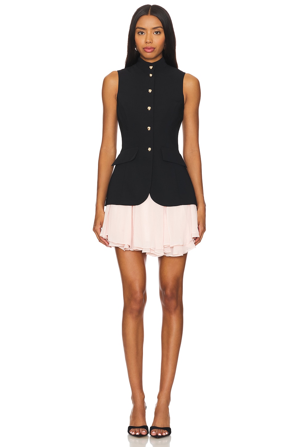 

Платье justine от x revolve Amanda Uprichard, черный