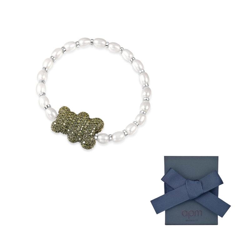 

Apm Monaco браслеты из стерлингового серебра 925 пробы для женщин серебро/золото