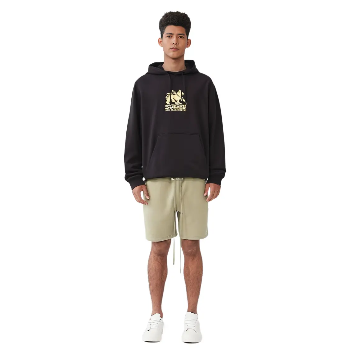 Толстовка унисекс Stussy, Коричневый — фото 4