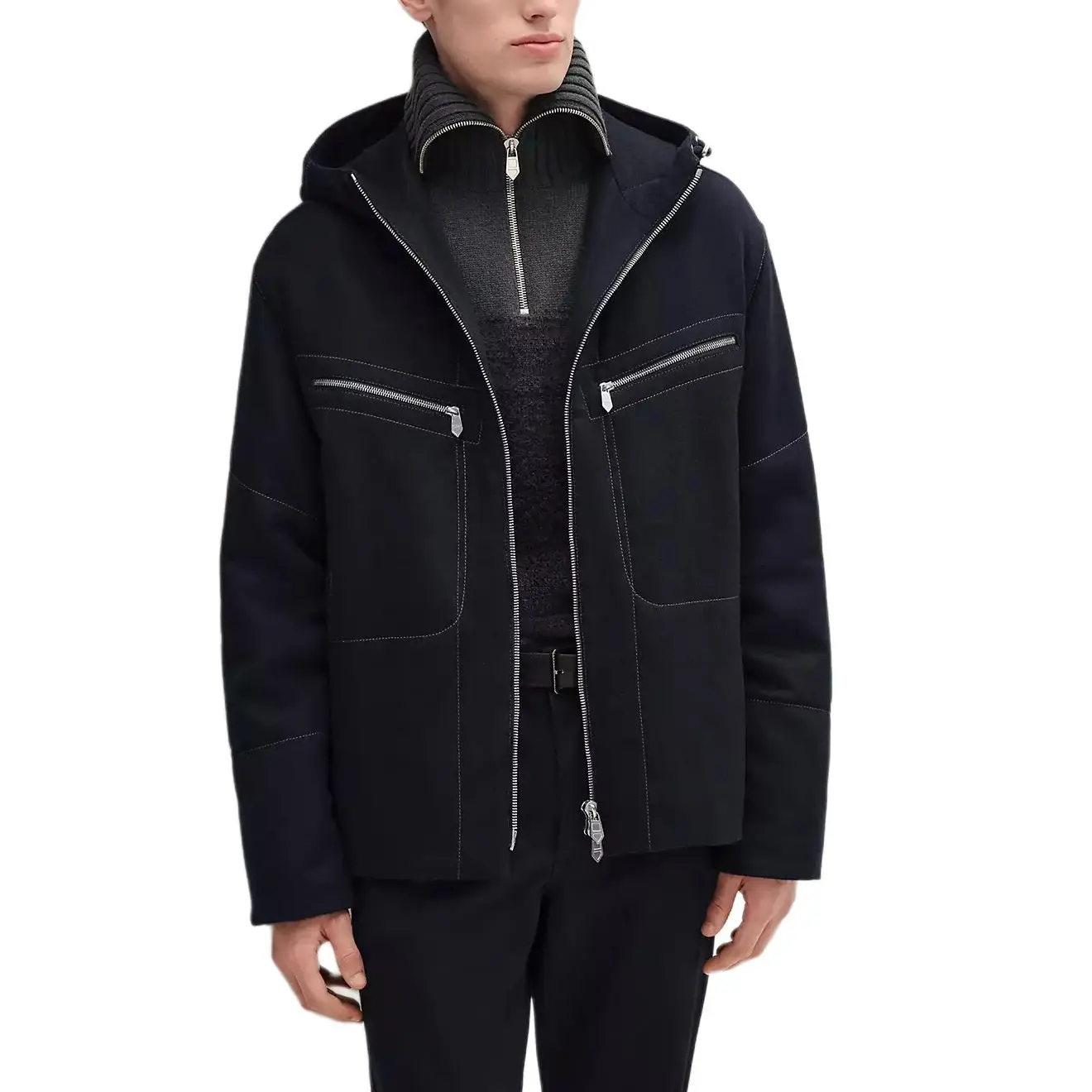 

HERMES Куртка мужская, Marine Blue