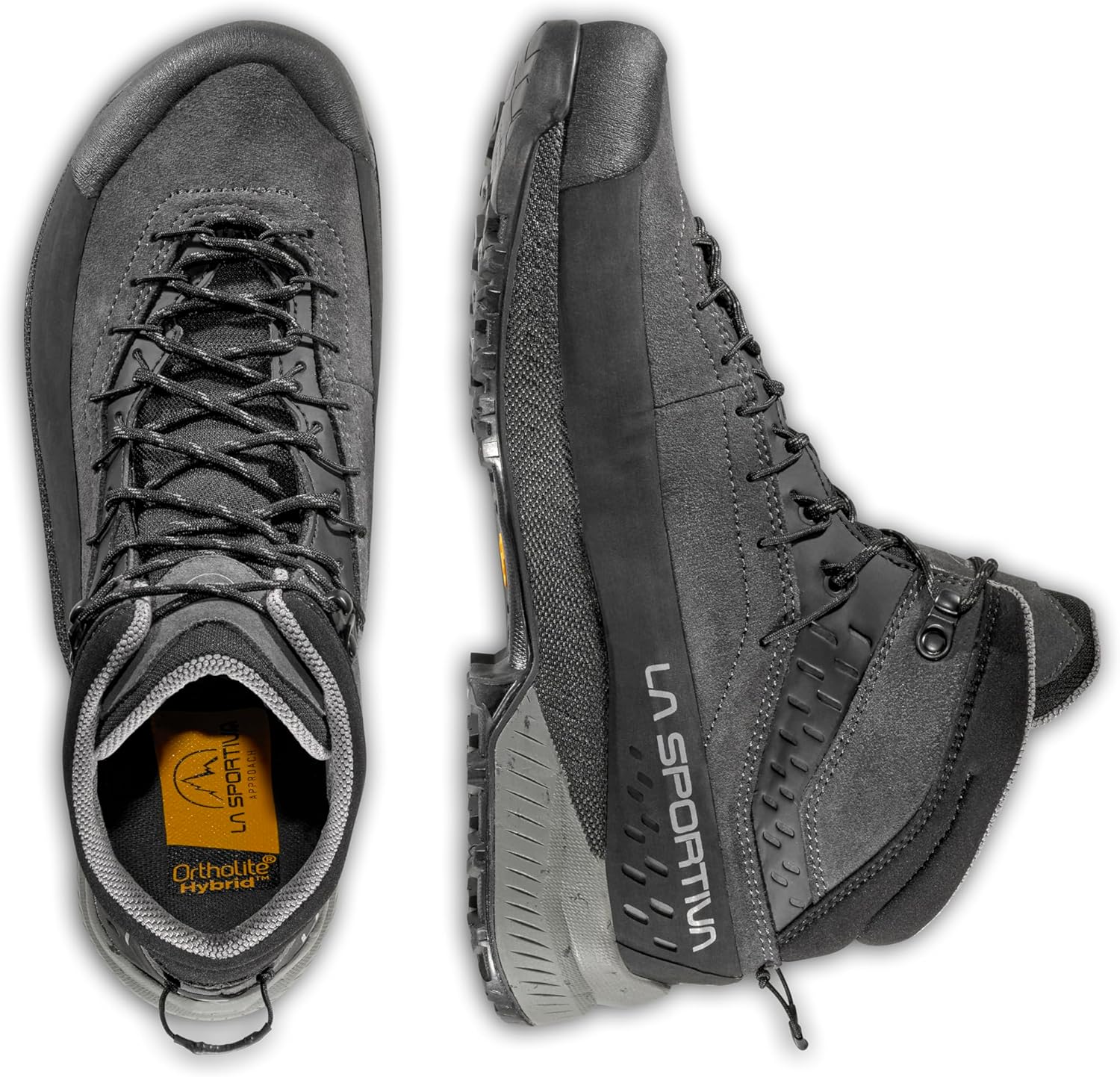 Мужские походные/треккинговые ботинки La Sportiva TX4 EVO Mid GTX водонепроницаемые, Carbon/Clay — фото 4