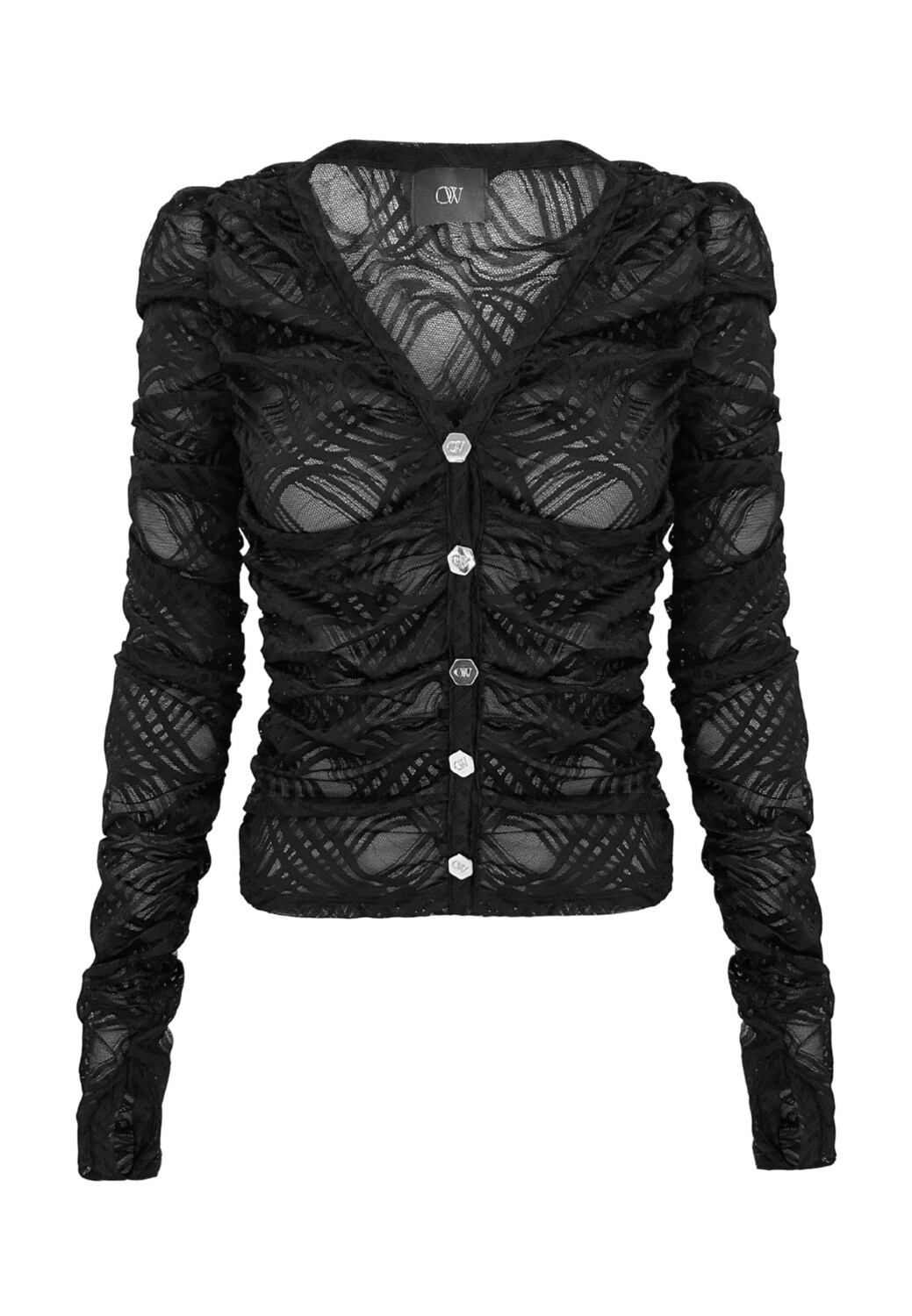 

OW Collection Куртка межсезонная 'Wanted' в черном цвете