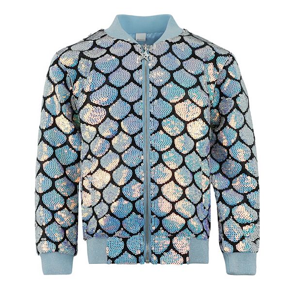 

Детская бомбер с пайетками и блестками в стиле русалки 2Bunnies