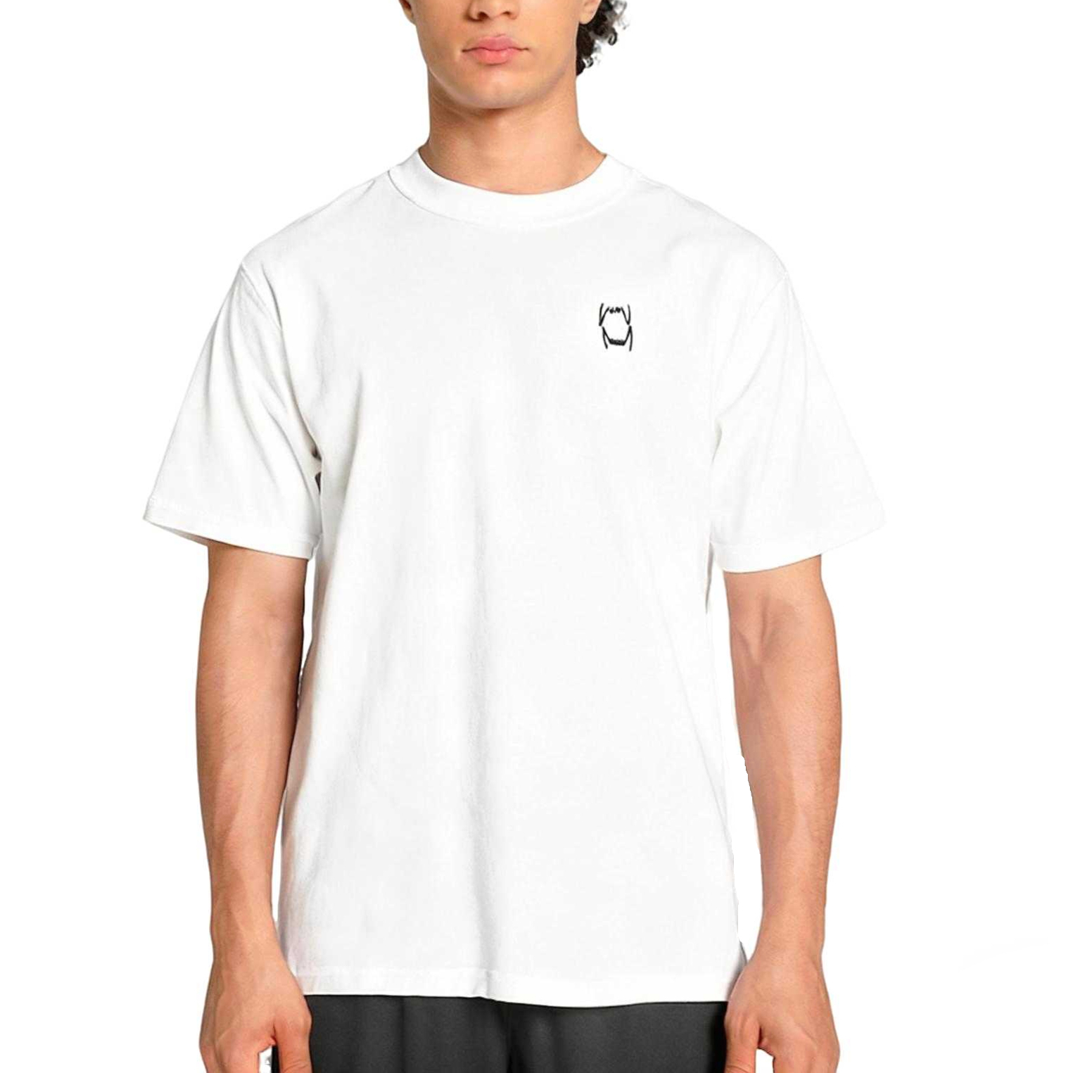 

Puma Мужские свободные футболки с круглым вырезом, белые, средней жесткости, Белый, Puma Мужские свободные футболки с круглым вырезом, белые, средней жесткости