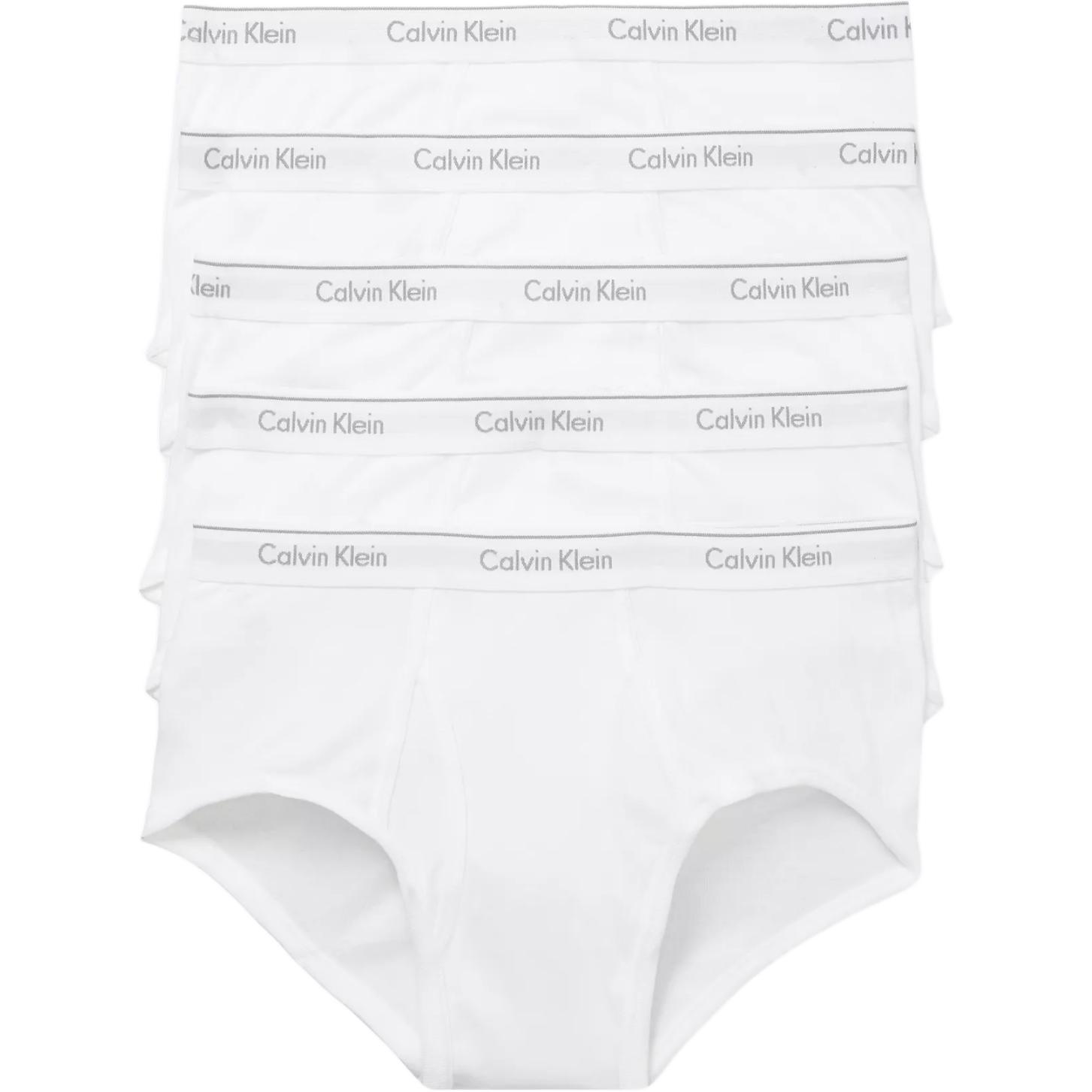 

CALVIN KLEIN Трусы мужские 5 штук белый