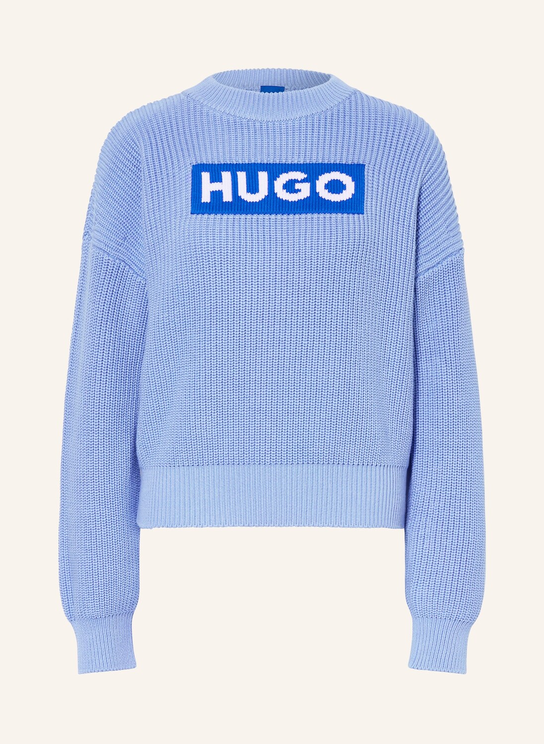 

Свитер трудолюбивый Hugo Blue, синий